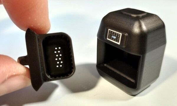 Dollhouse Miniature Black Air Fryer Handcrafted by Delph Miniatures