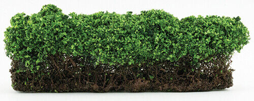 Dollhouse Miniature Large Green Hedges, 1 Piece