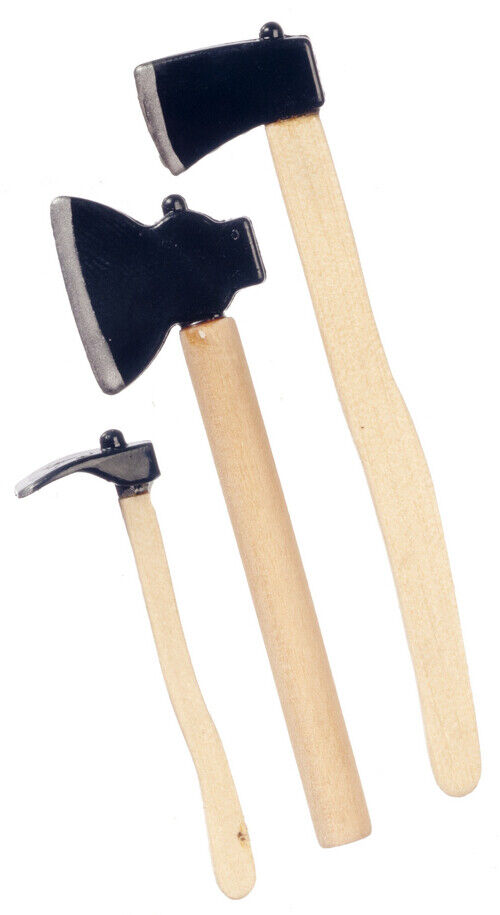 Dollhouse Miniature Set of 3 Chopping Tools