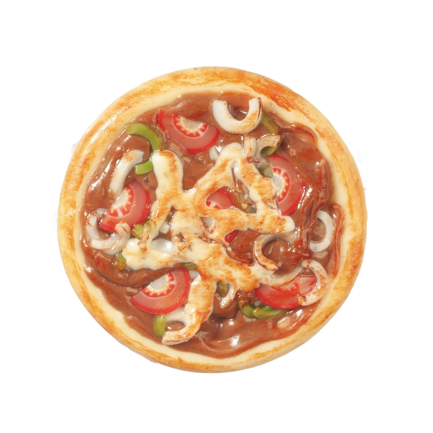 Dollhouse Miniature Meat Lovers Pizza