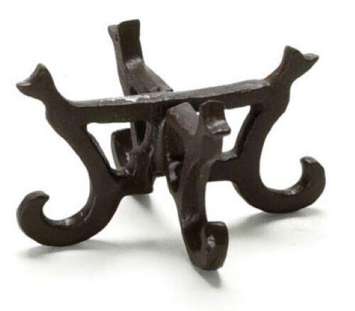 Dollhouse miniature fish bowl stand, large