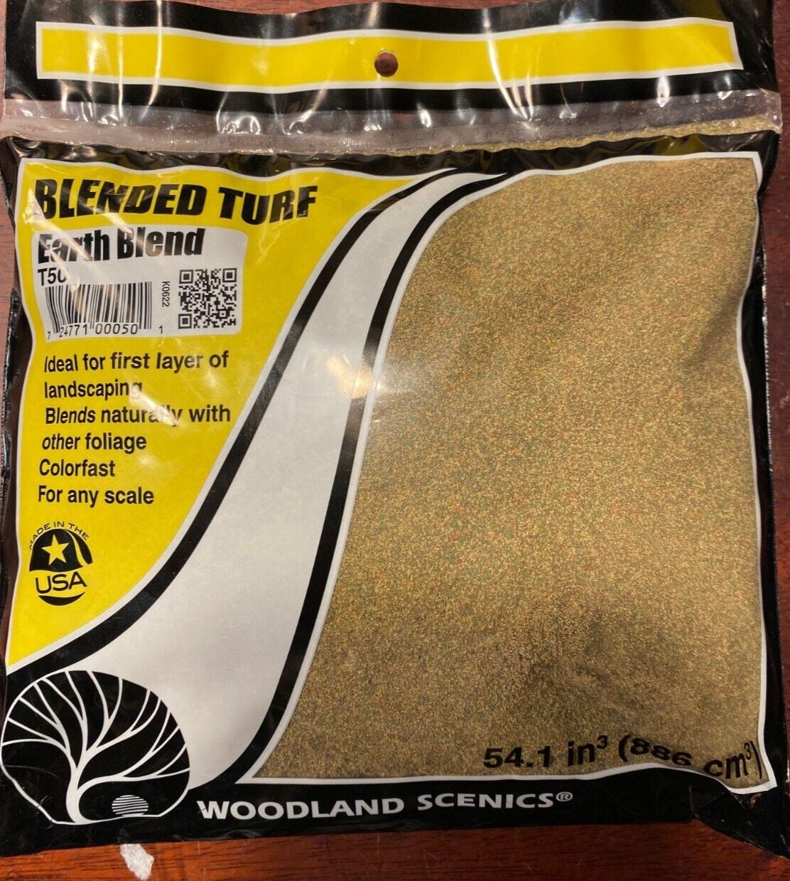 Dollhouse Miniature Bag of Blended Turf Earth Blend