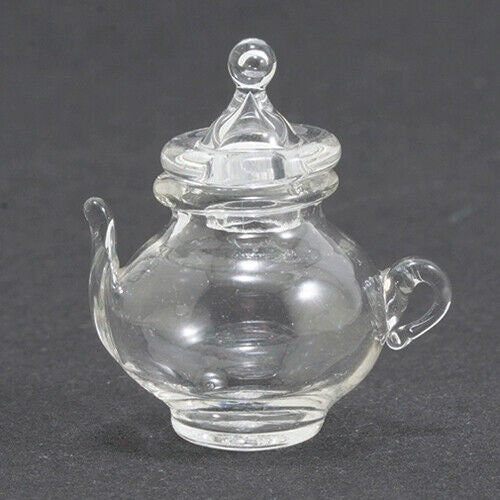 Dollhouse Miniature Glass Teapot