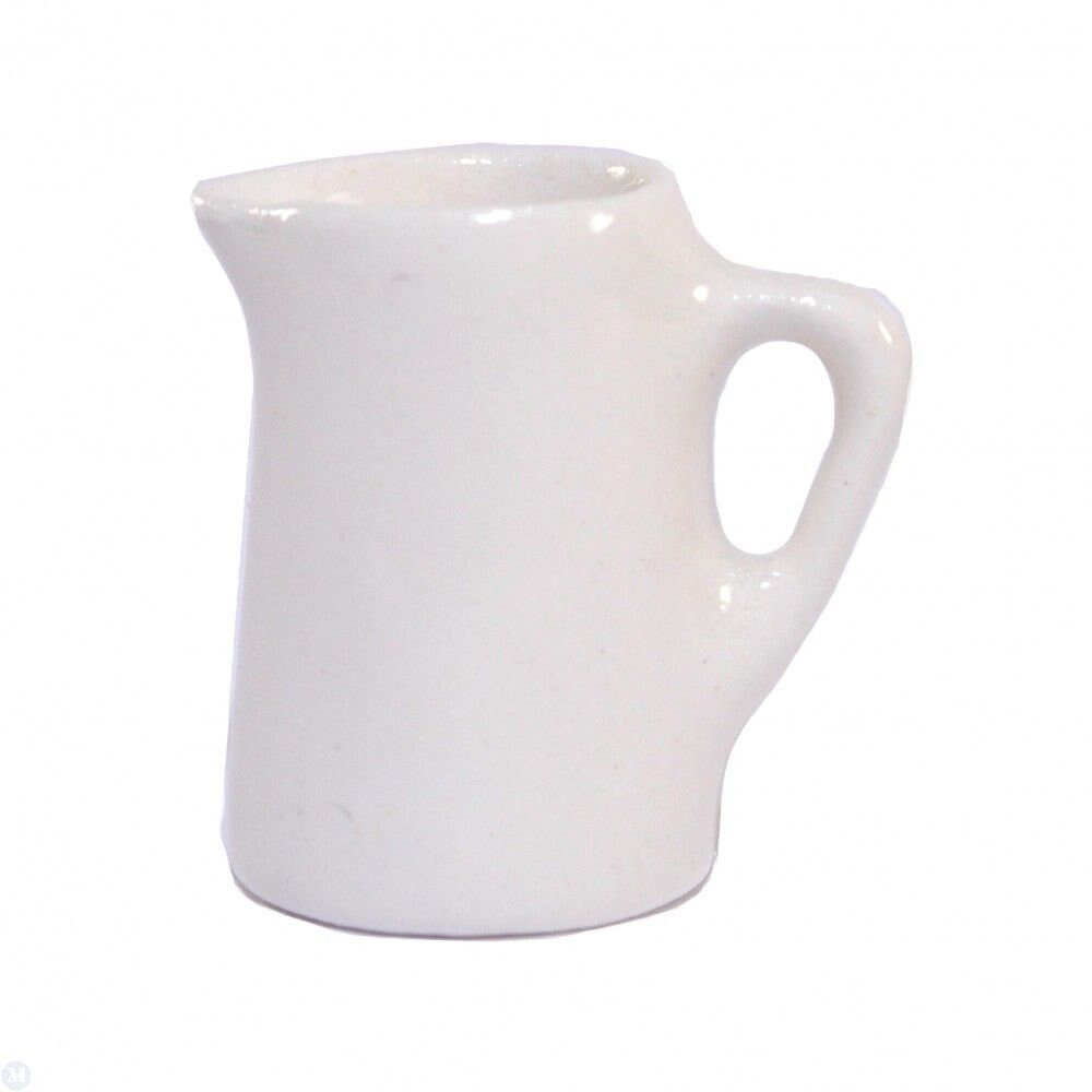 Dollhouse Miniature White Milk Jug