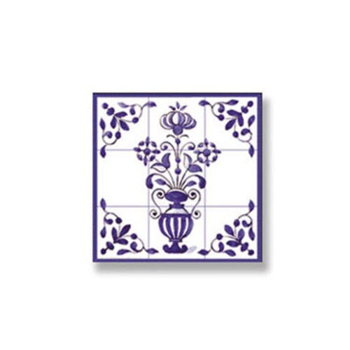 Dollhouse miniature picture mosaic tile - #34869