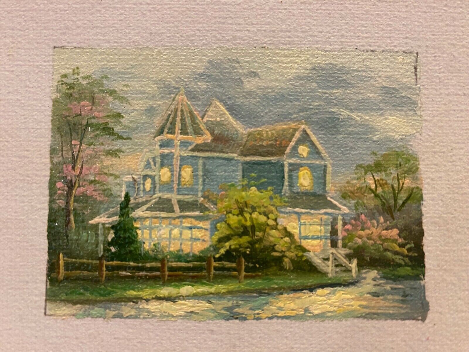 Dollhouse Miniature Fine Hand Painted Oil Painting from the Kendall Studio - I