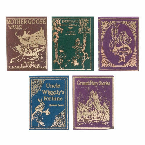 Children's Classics #1 Miniature Books Set of 5