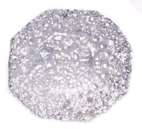 Dollhouse Miniature Silver Dish by Falcon Miniatures