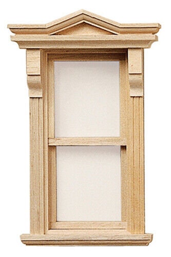 Dollhouse Miniature Victorian Non-Working Window