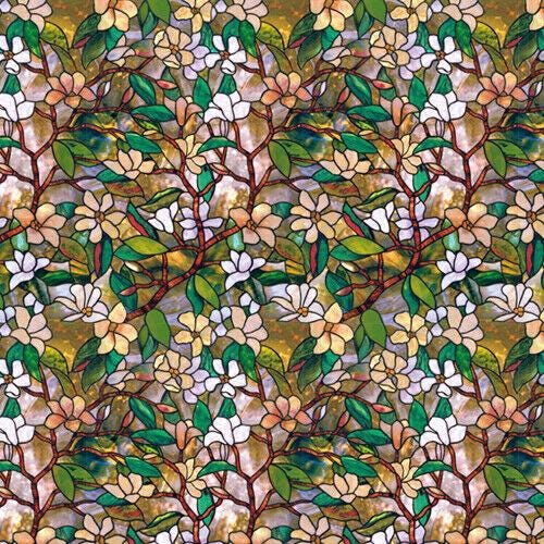 Dollhouse miniature "stained glass" by world model - plastic sheet 244005 - 1/24