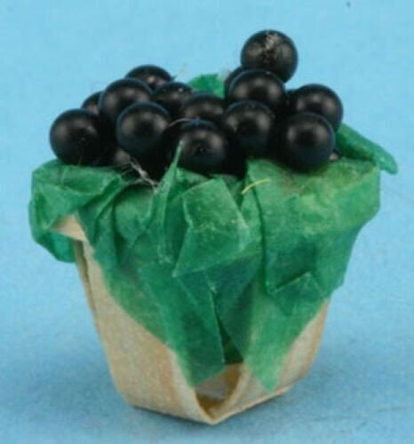 Dollhouse Miniature Basket of Berries