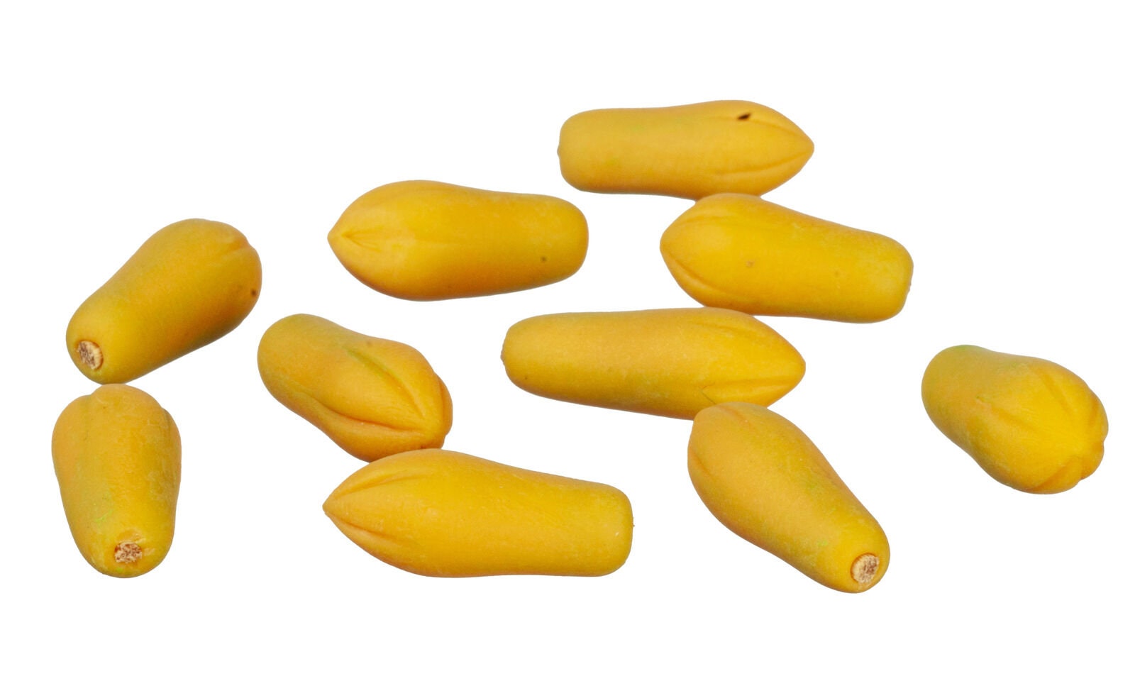 Dollhouse Miniature Papayas Set of 10