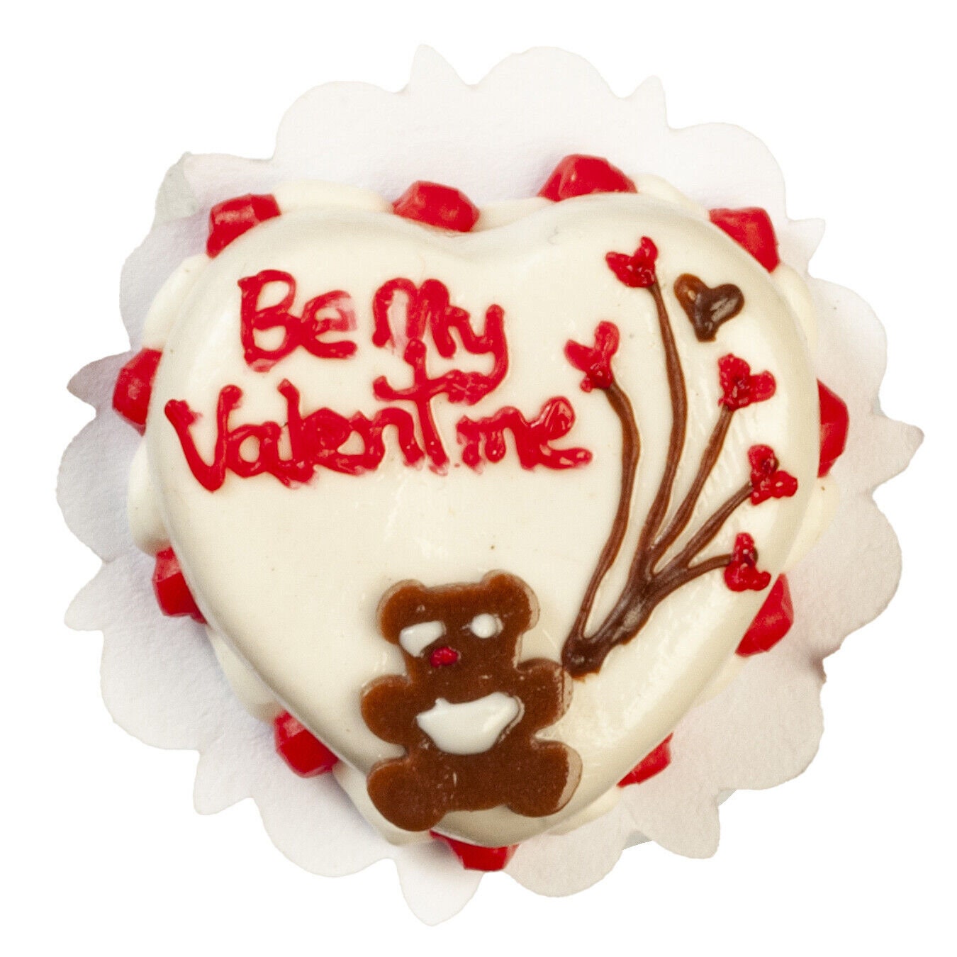 Dollhouse Miniature Valentine Cake #6262