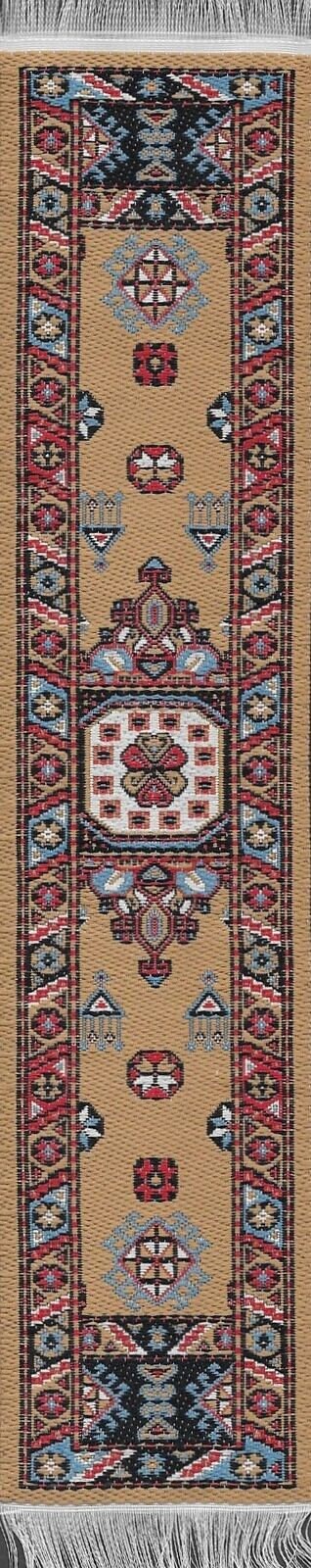 Dollhouse Miniature  Woven Turkish Runner 8-3/4" x 1-3/4" #SK15-09