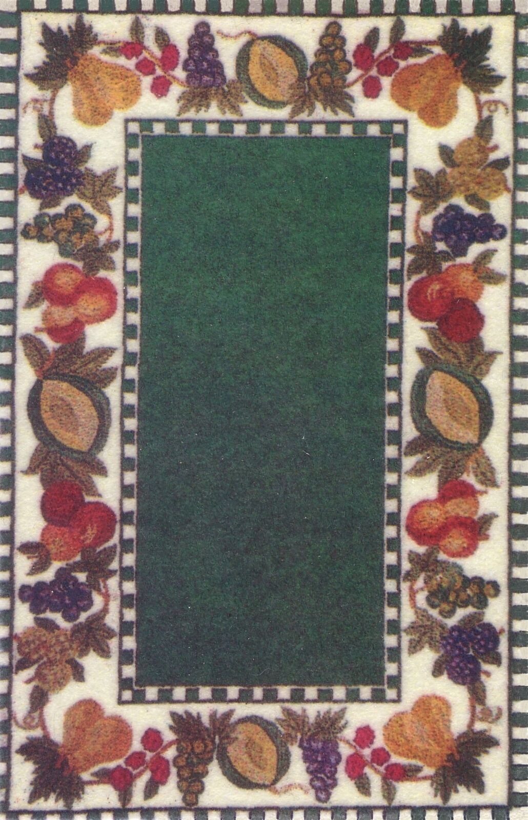 Dollhouse miniature print cornucopia