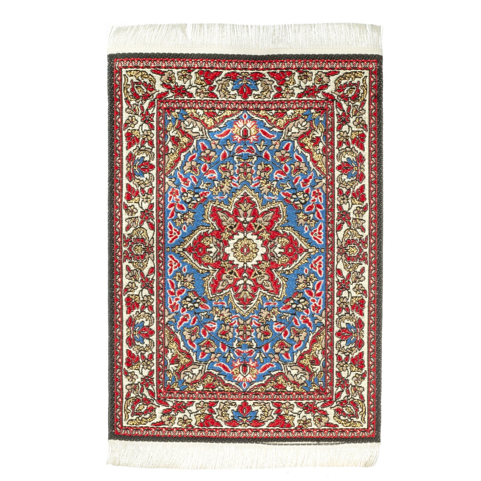 Dollhouse miniature turkish carpet 6x4 - #6818