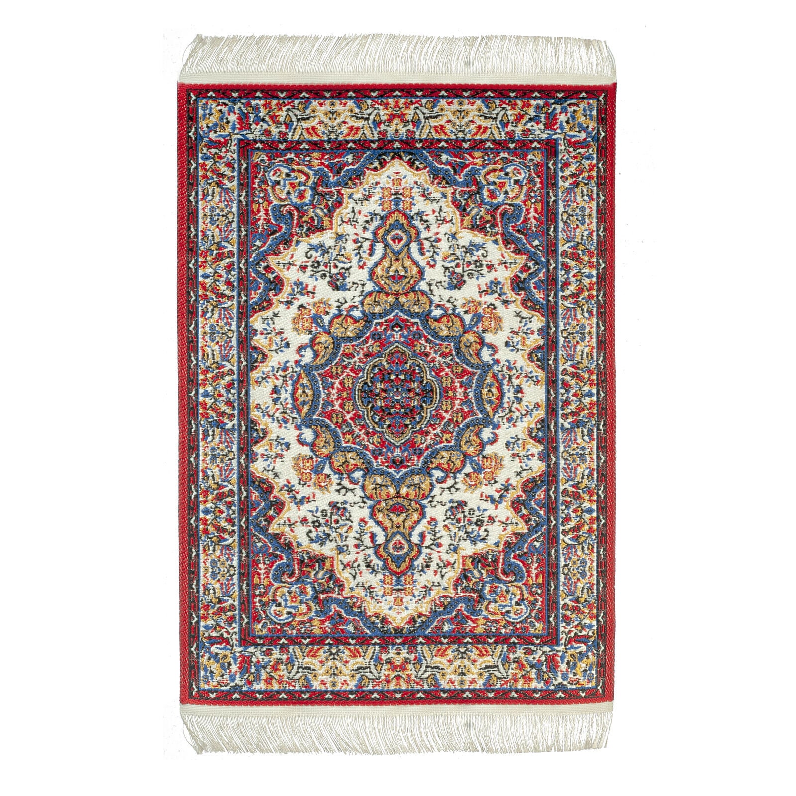 Dollhouse miniature turkish carpet 6x4 - #6808