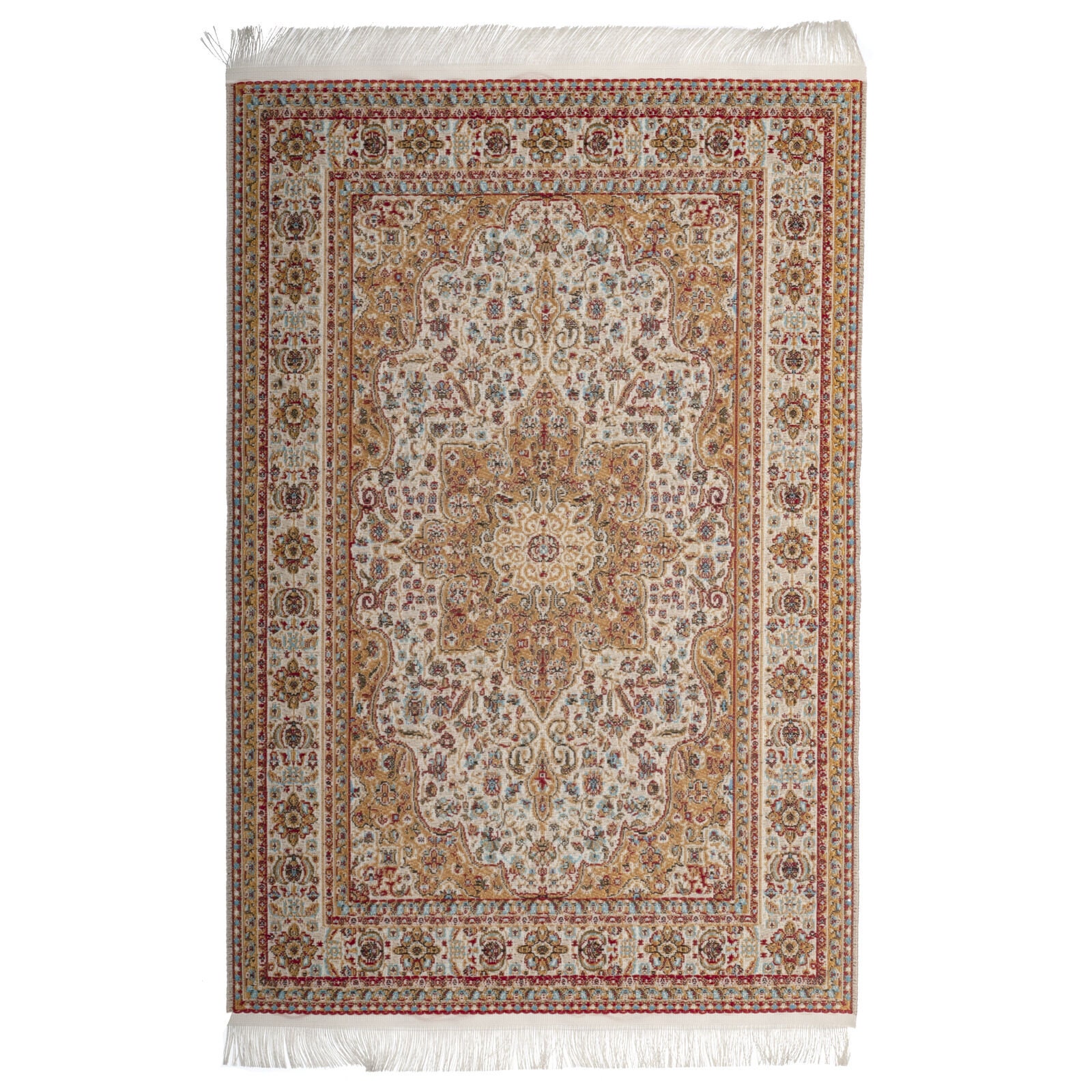 Dollhouse miniature turkish carpet 9.5x6 - #6833