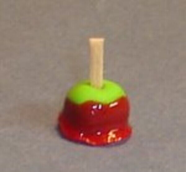Dollhouse Miniature Candy Apple - Handcrafted