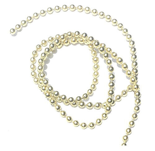 Dollhouse Miniature Gold Ball Garland, 1 Yd