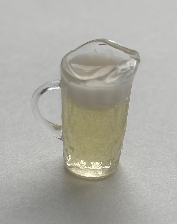 Dollhouse Miniature Pitcher of Beer, St. Patrick's Day Special