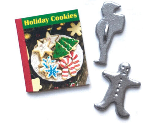Dollhouse Miniature Holiday Cookie Cutter Set