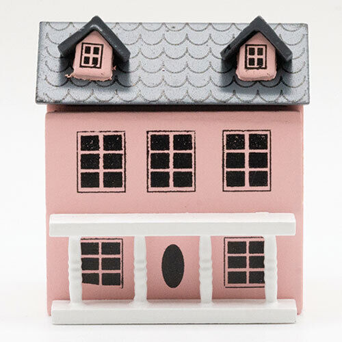 Dollhouse Miniature Small Pink  Dollhouse for a Dollhouse