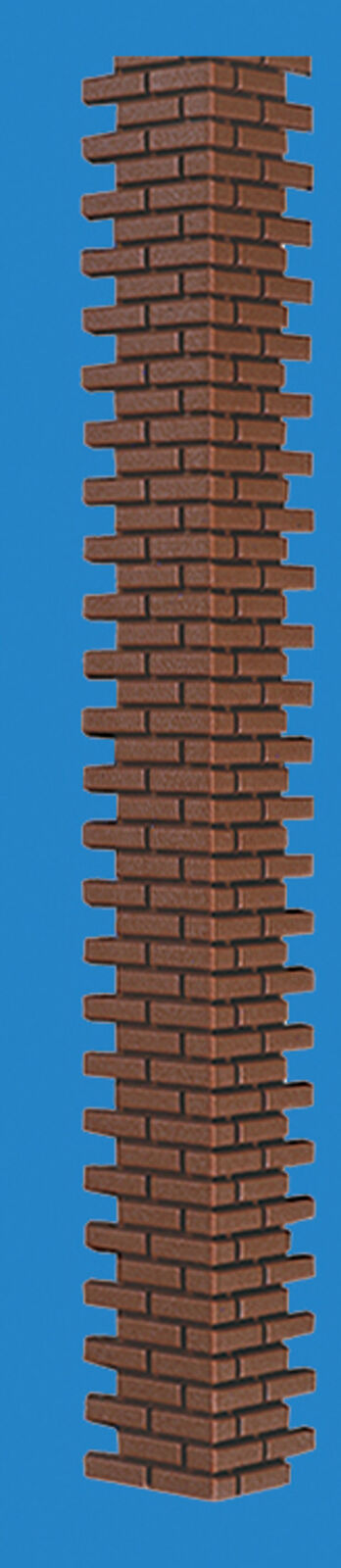 Dollhouse Miniature 1/2 Inch Corner Joint Bricks