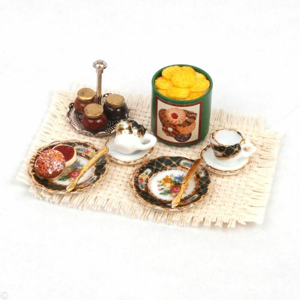 Reutter Porcelain - Dollhouse Miniature English Tea Time