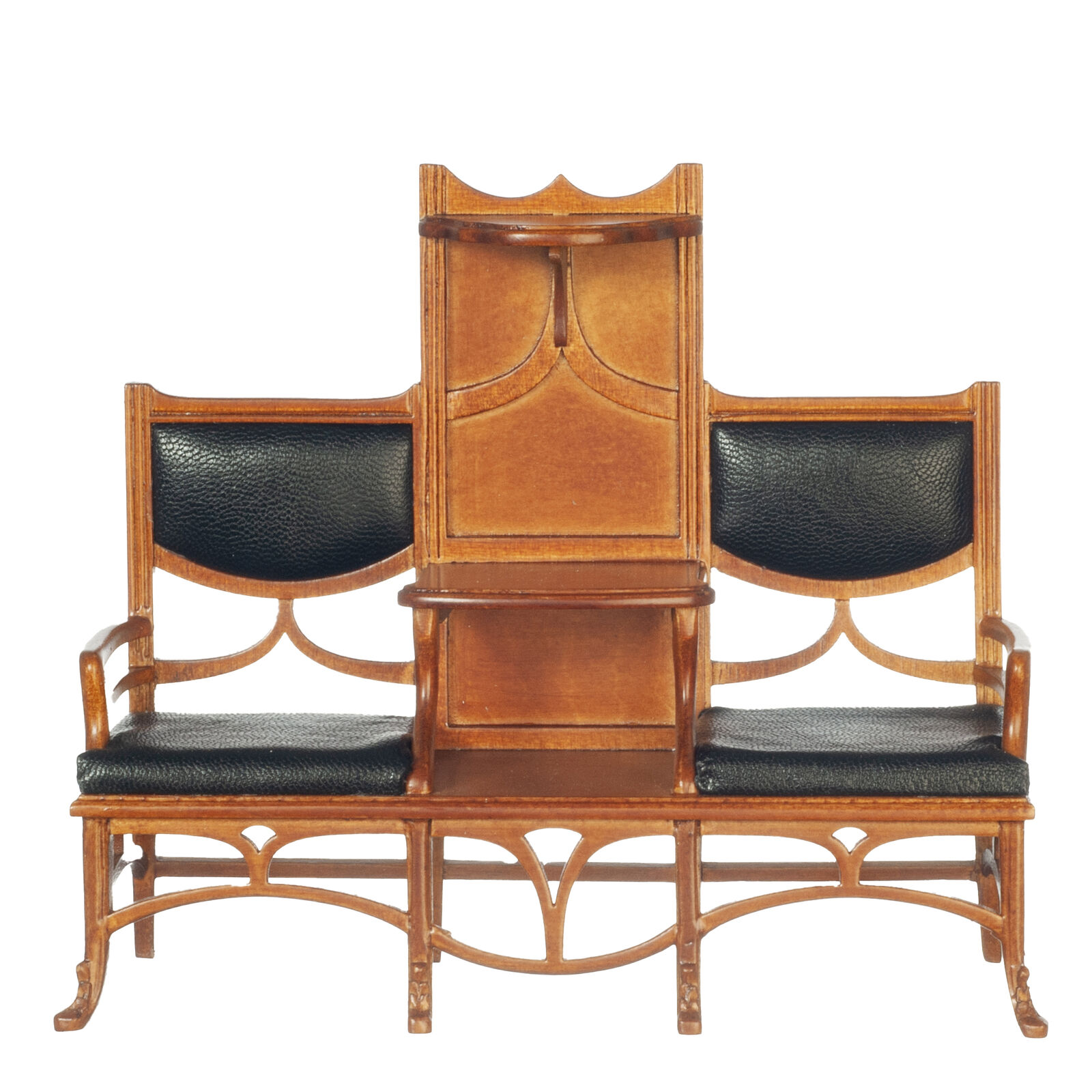 NEW JBM! Art Nouveau Conversation Chair  - Dollhouse Miniature