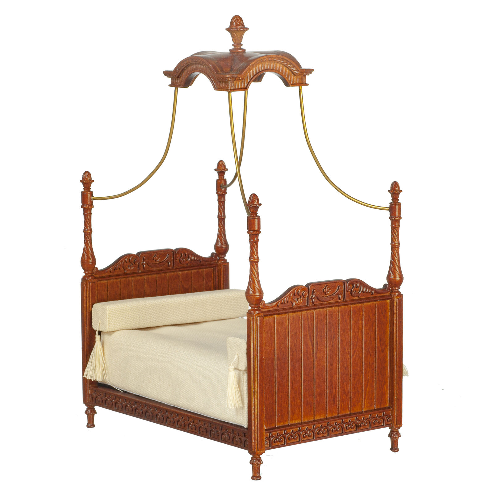 JBM Dollhouse Miniature Dynasty Bed