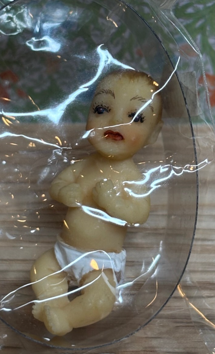 Heidi Ott #XB042 Dollhouse Miniature 1:12 Scale Vinyl Baby Doll