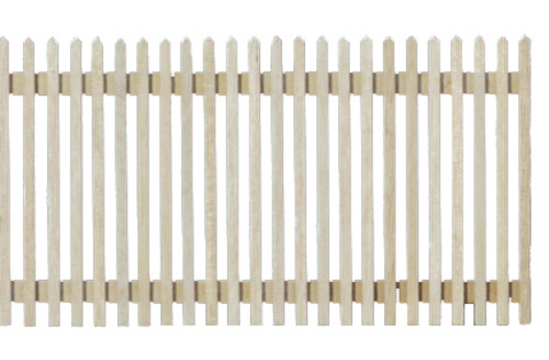 Dollhouse Miniature Wooden Picket Fence