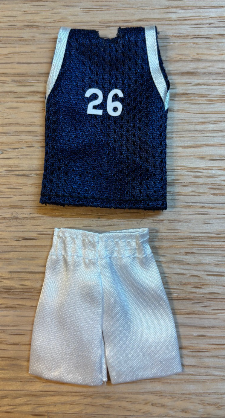 Dollhouse Miniature Basketball Uniform by Falcon Miniatures