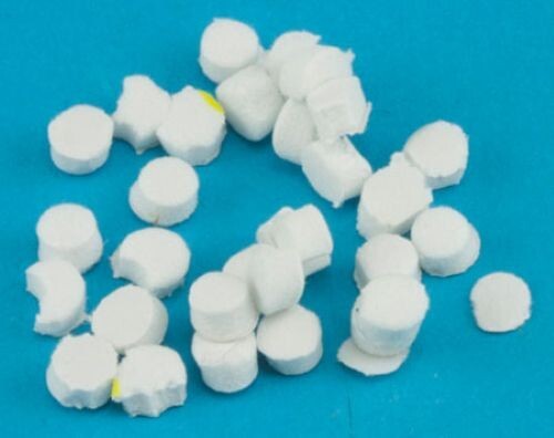 Dollhouse miniature Marshmallows, Squeezably Soft