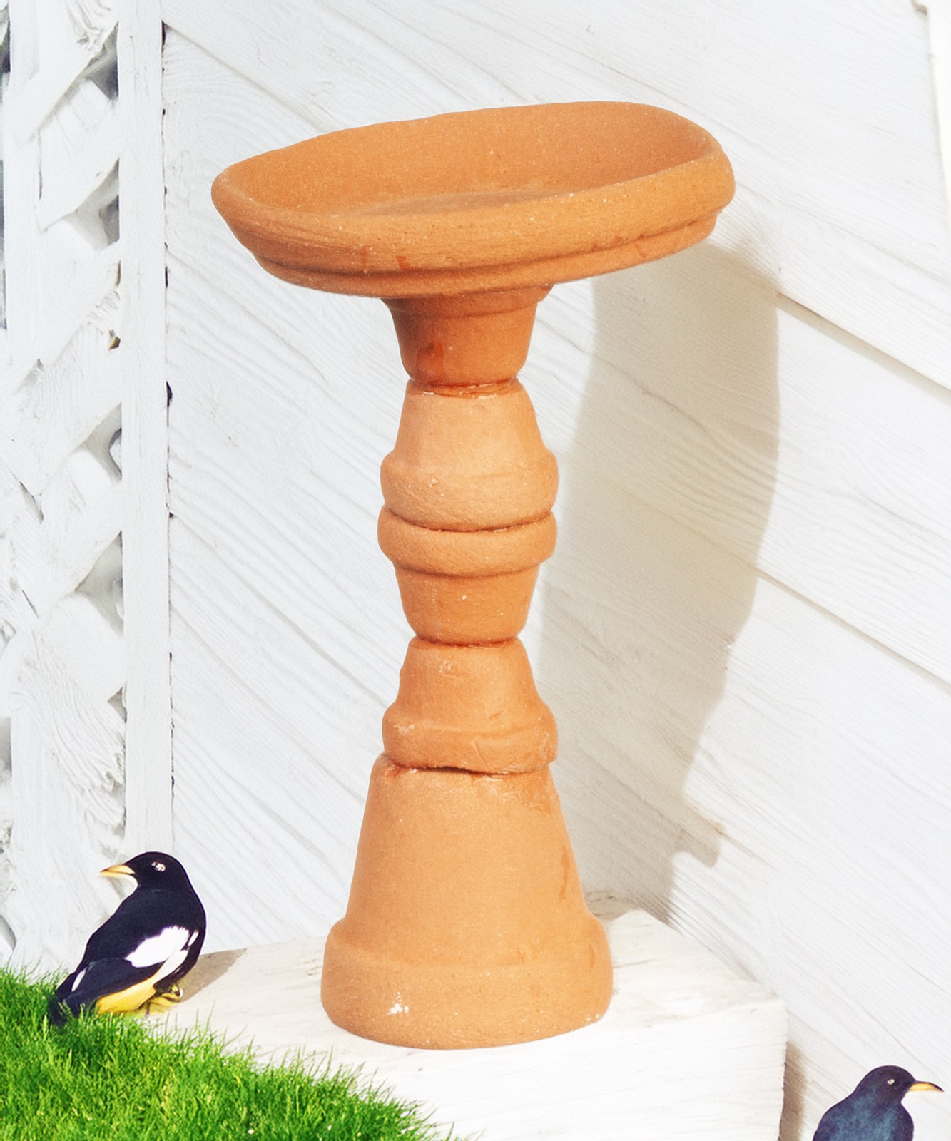 Dollhouse Miniature Bird Bath