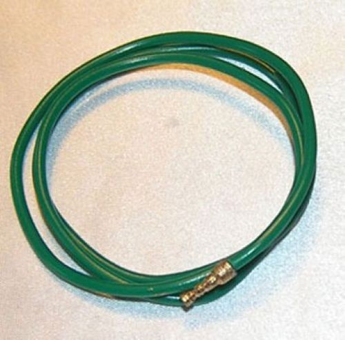 Dollhouse Miniature Green Garden Hose with Nozzle