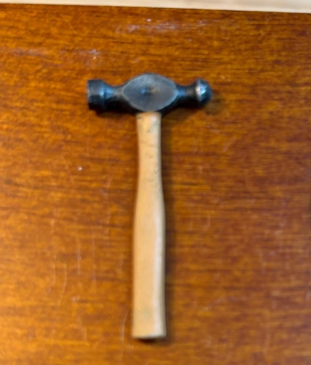 Dollhouse Miniature Ball Peen Hammer