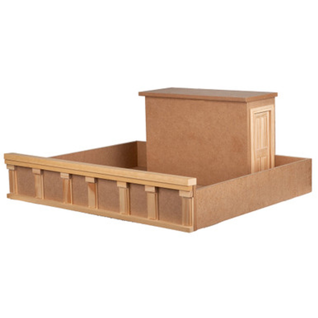 Yorktown Loft Rooftop Terrace Dollhouse Kit 1:12 Scale by Houseworks