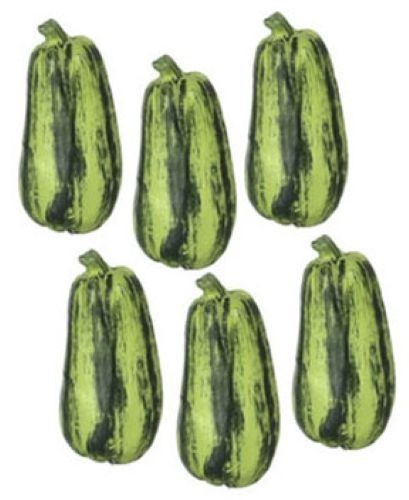 Dollhouse Miniature Squash Set of 6
