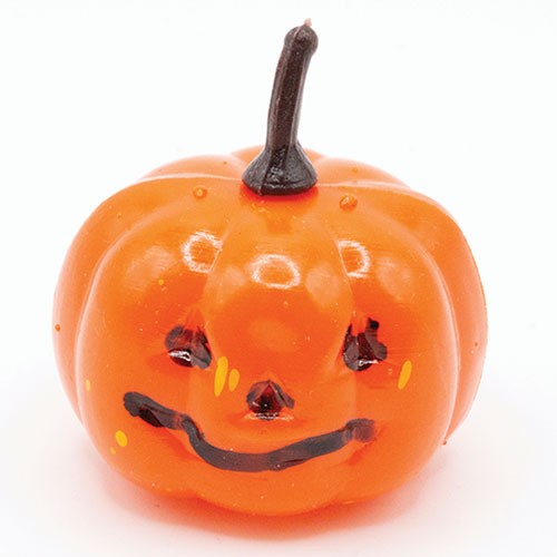 Dollhouse Miniature Large Jack-o-Lantern Pumpkin