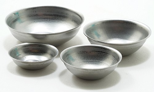 Dollhouse Miniature Set of 4 Mixing Bowls