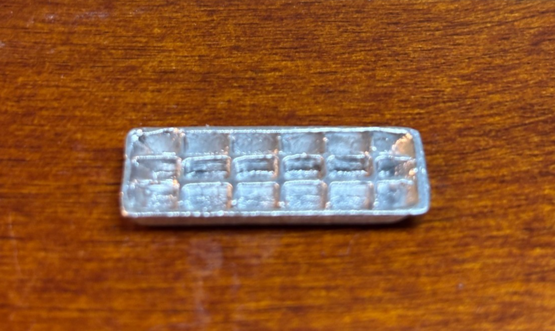 Dollhouse Miniature Ice Cube Tray