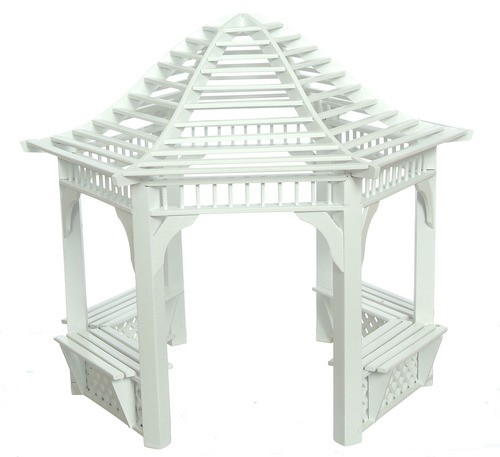 Dollhouse Miniature Large Victorian Gazebo 1:12