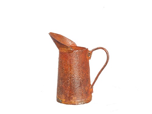 Dollhouse Miniature Large Rust Pitcher