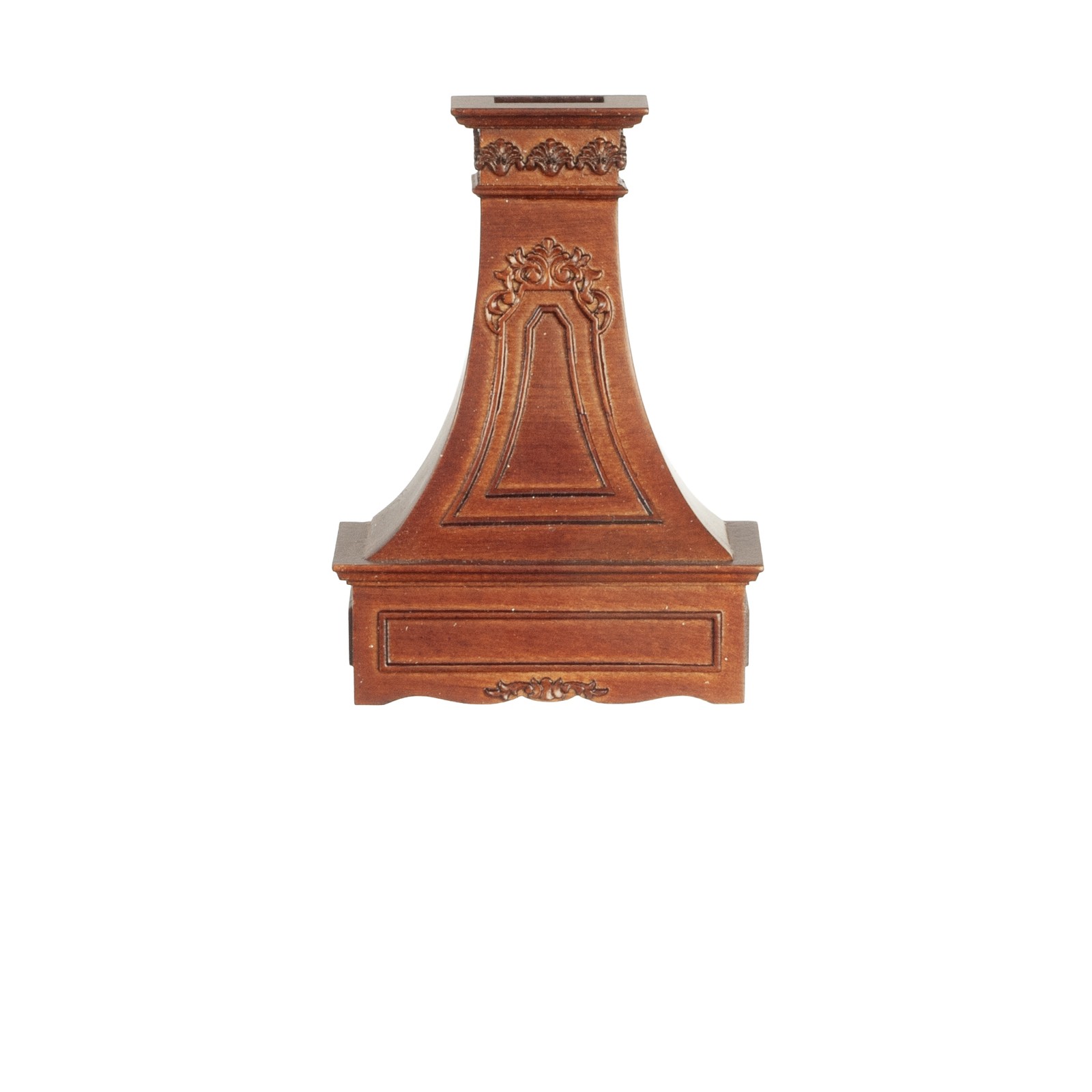 JBM Fine Miniature Small Walnut Kitchen Stove Hood for Dollhouse