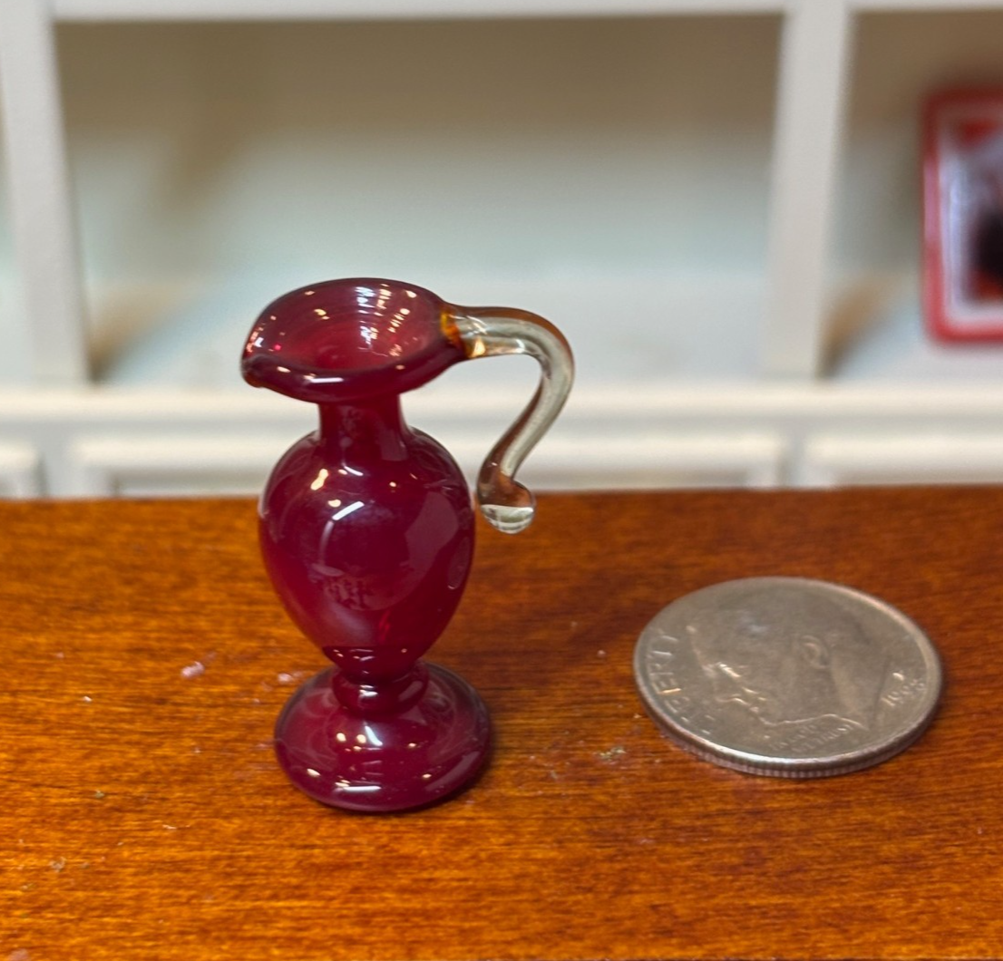 Dollhouse Miniature Glass Vase #18