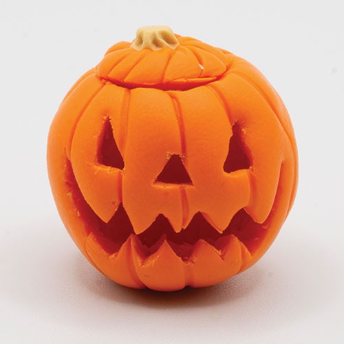 Dollhouse Miniature Scary Jack-O-Lantern Artisan Made