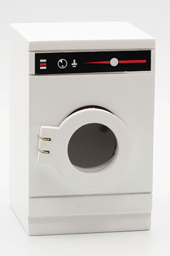 Dollhouse Miniature Dryer in White (New Design)