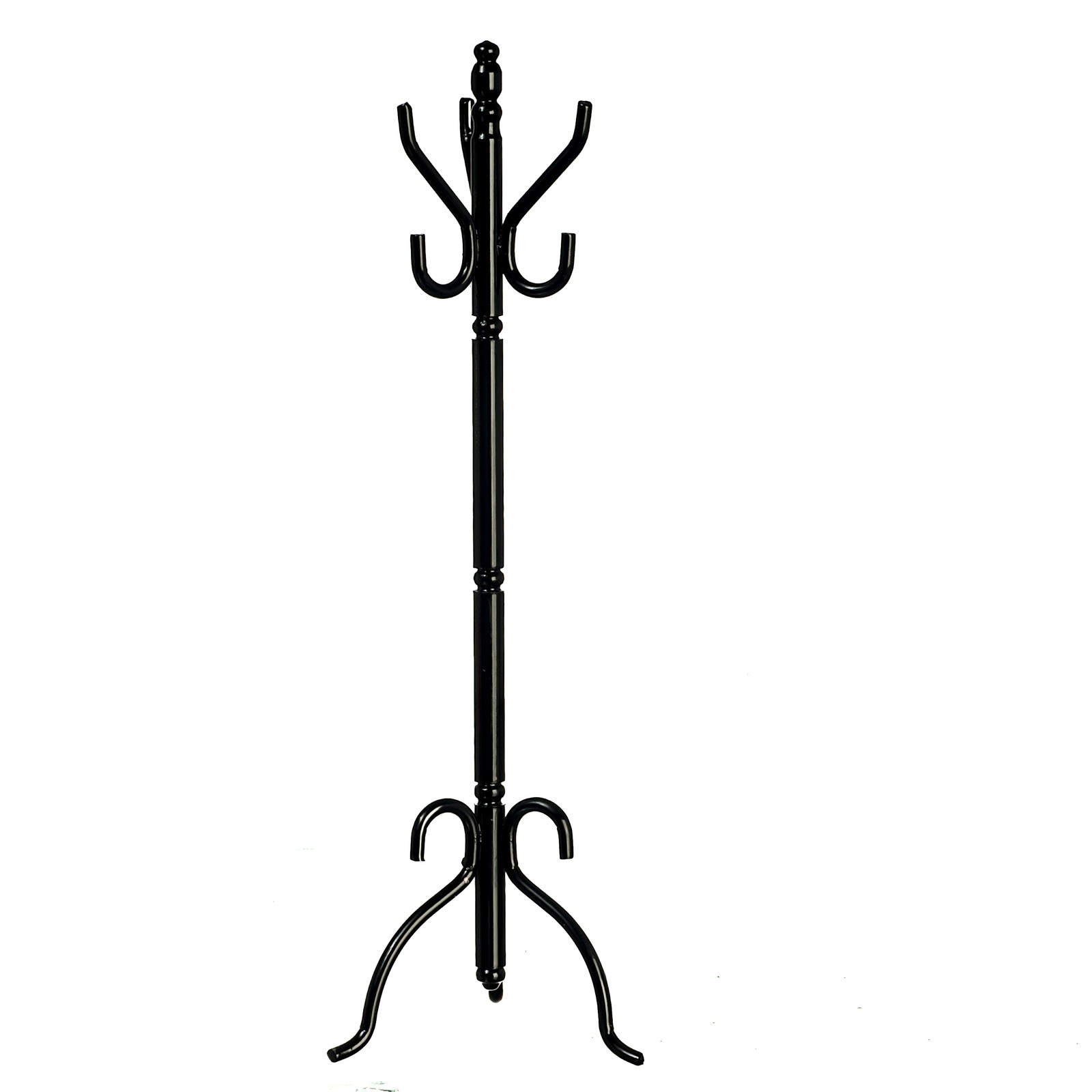 Dollhouse Miniature Black Coat Rack/Hall Tree